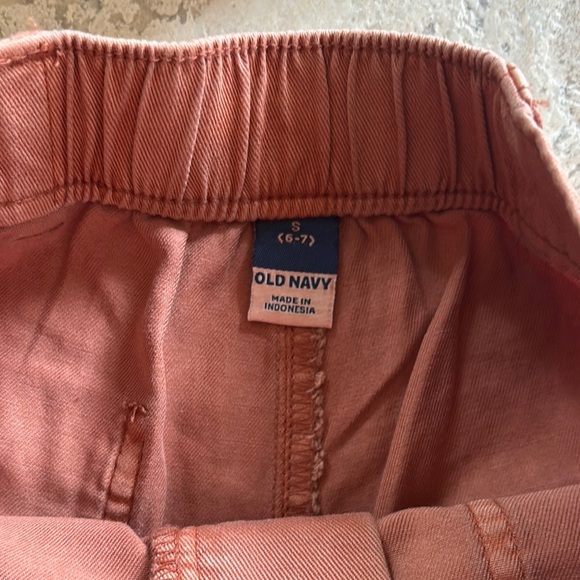 Girls Old Navy peach Cargo Shorts Utility Style - Picture 2 of 4